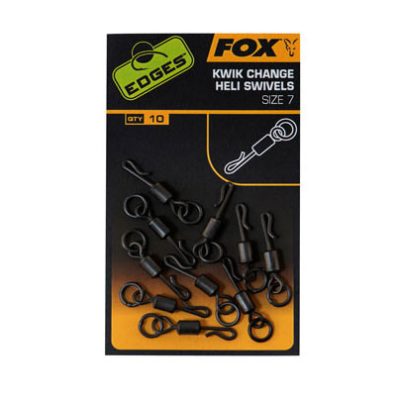 FOX EDGES KWIK CHANGE HELI SWIVELS - SIZE 7