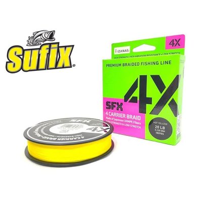 Struna Sufix SFX 4X Hot Yellow 135m