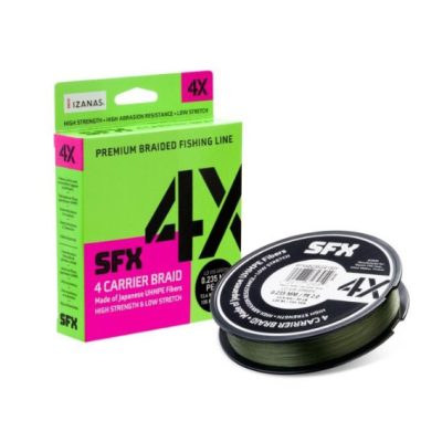 Struna Sufix SFX 4X Lo Vis Green 135m