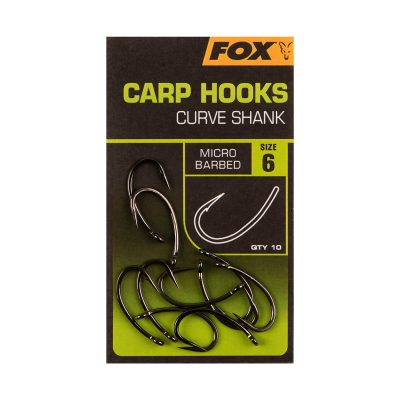 Udice FOX CURVE SHANK CARP HOOKS