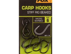 Udice FOX STIFF RIG BEAKED CARP HOOKS