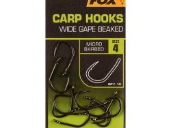 Udice FOX WIDE GAPE BEAKED CARP HOOKS