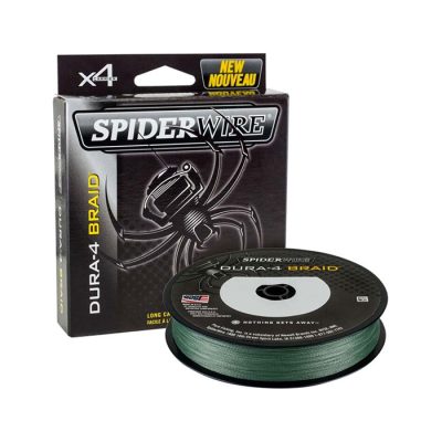 STRUNA SPIDERWIRE DURA-4 BRAID 150M GREEN - 0,20MM 17KG