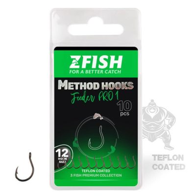 ZFISH Method Feeder Hooks PRO 1
